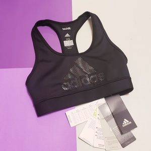 Adidas ClimaLite Compression Racerback Sports Bra